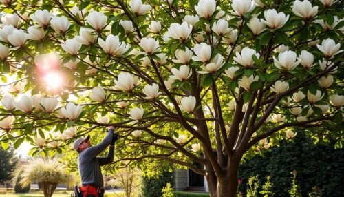 When is the best time to prune a magnolia tree