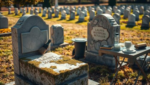 Cemetery Landscaping: Cemetery Plot Cleaning